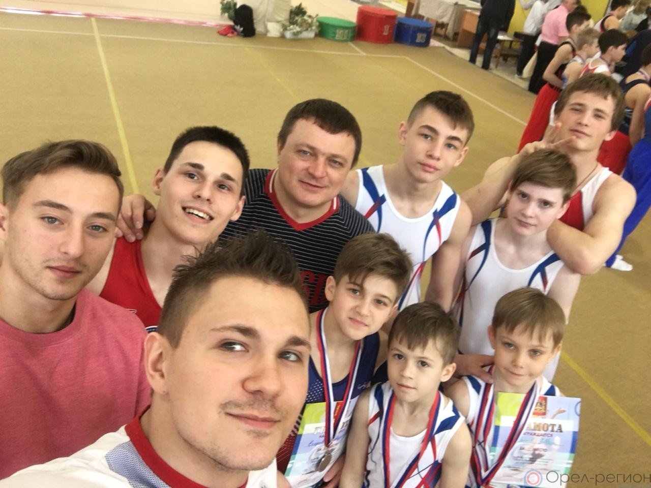 Орловцы выиграли девять медалей на всероссийских соревнованиях по спортивной гимнастике