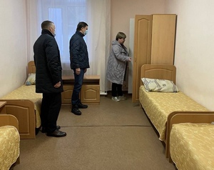 Андрей Клычков лично проверяет пункты временного пребывания беженцев из ДНР и ЛНР