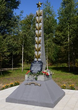 Стела в селе Фошня