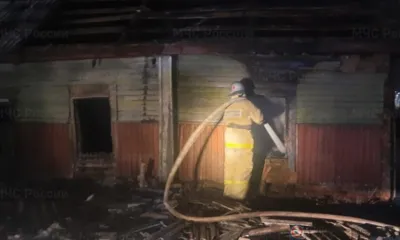 За прошедшие сутки в Орловской области сгорели два дома