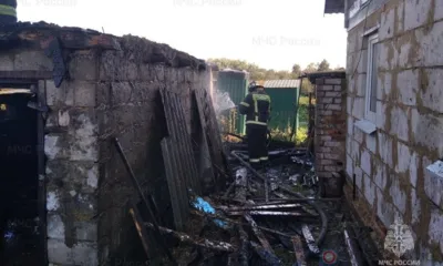 Орловские пожарные спасли дом и 5 поросят