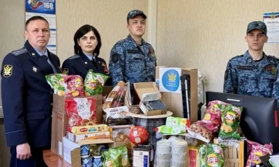 Фото 1. Орловские приставы отправили гуманитарный груз военнослужащим в зону СВО
