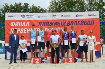 Фото 5. Орёл впервые в истории принял первенство России по пляжному волейболу