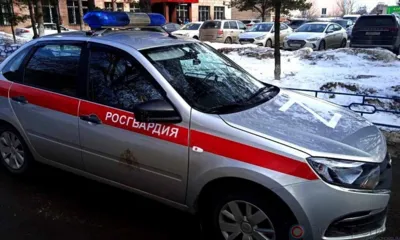 Служебный автотранспорт орловской Росгвардии вышел на маршруты патрулирования с символом «Z»