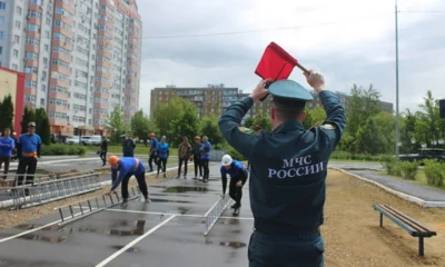 Самые сильные, ловкие и выносливые спасатели работают в ПСЧ № 3 г. Орла