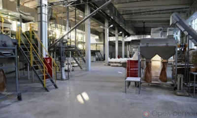 На заводе в Орловской области увеличат производство крахмала