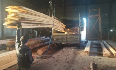 Из Орла в зону СВО снова отправлен пиломатериал