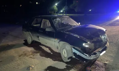 В Залегощи водитель без прав протаранил два автомобиля