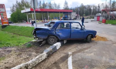 На трассе «Орёл-Тамбов» Nissan Qashqai и «семёрка» не поделили дорогу