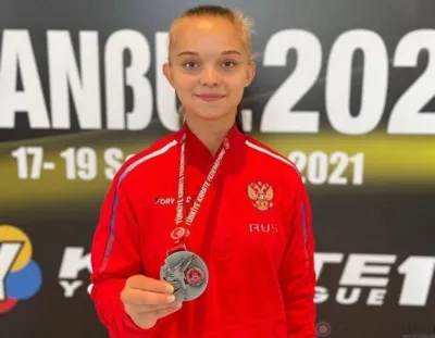 Орловчанка стала серебряным призёром этапа Молодёжной лиги каратэ