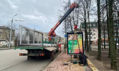 В Орле оборудовали остановку у сквера им. Л.Н. Гуртьева