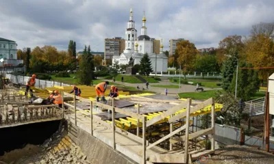 Бригады «УПМК-22» приступили к расширению Красного моста в Орле