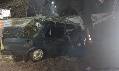 В Мценске в ДТП пострадали два человека