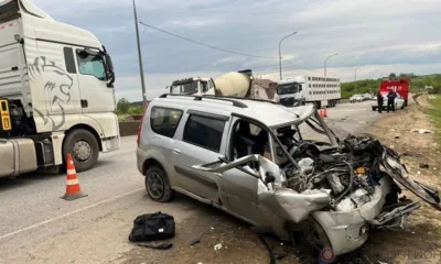 При столкновении под Орлом фуры и Lada Largus погибли два человека