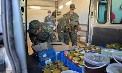 Очередной груз отправлен из Орла для российских бойцов