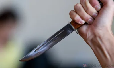 Ранее судимый ливенец ударил соседа ножом в шею