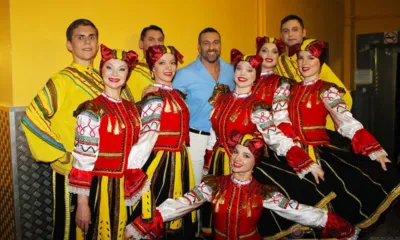 Артисты орловского ансамбля танца «Славица» выступили на НТВ