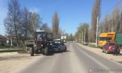 В Ливнах в ДТП пострадали две несовершеннолетние девочки и мужчина