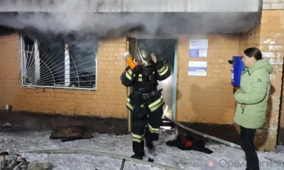 В Орле сгорела обувная мастерская