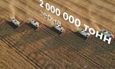 Аграрии Орловщины намолотили второй миллион тонн зерна