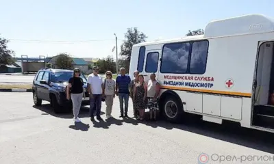 Орловские медики продолжают работу в Троицком районе ЛНР