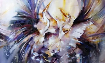 В Орловском краеведческом музее открылась выставка живописи художницы Ирины Ногиной «Весна»