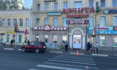 В Орле на зебре сбили двух пешеходов