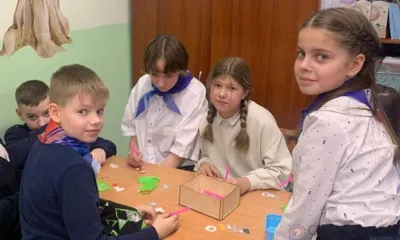 Четвероклассники школы №5 г. Орла на встречу Новому году весь декабрь шли по маршруту Деда Мороза