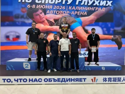 Фото 2. Орловец выиграл две медали на чемпионате России по спортивной борьбе