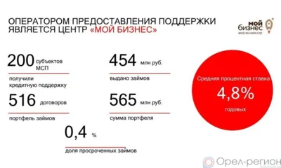 В Орловской области зарегистрировано более 10 тысяч самозанятых