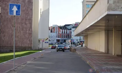 Проезд около администрации Орла стал односторонним