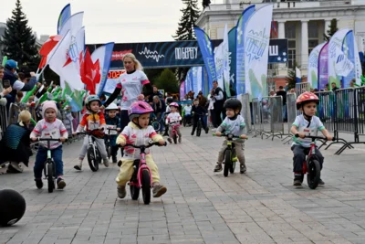 Фото 1. 1500 орловцев пробежали «ПоБерегу» ради доброго дела