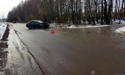 Под Орлом Kia и Chery не поделили дорогу