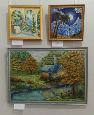 Фото 2. Каждый год к 8 Марта в Орле открывается выставка произведений женщин-художников