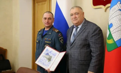 В Орле наградили участников мероприятий по обезвреживанию боезаряда