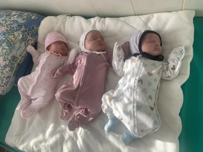 Фото 1. Впервые за несколько лет в Орле родилась тройня