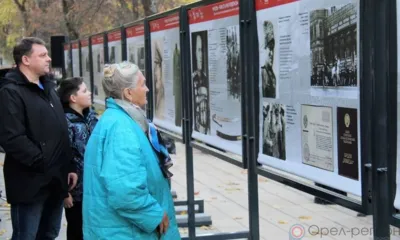 В Горпарке Орла открыта выставка «Парад Победы»