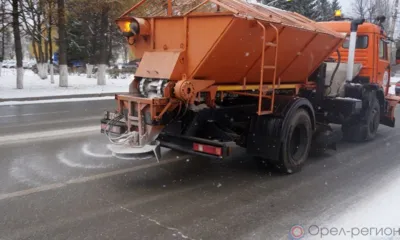 Завершается подготовка дорожного хозяйства к содержанию автомобильных дорог Орловщины в зимних условиях