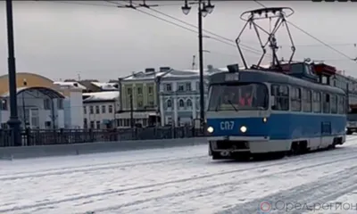 В Орле на Красном мосту прошла обкатка трамвая