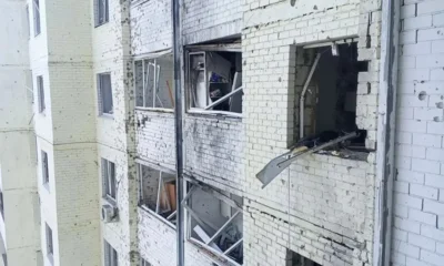 Андрей Клычков показал кадры последствий атаки БПЛА на дом в Орле