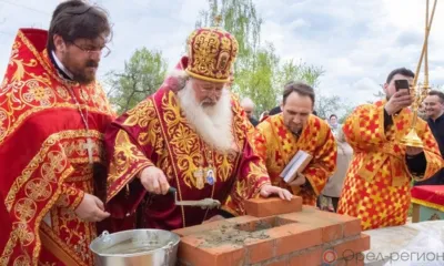 Под Орлом начинается строительство нового храма в честь Николая Чудотворца