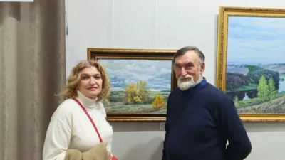 Фото 1. Память орловского художника Виктора Лупачёва почтили выставкой «Времена года»