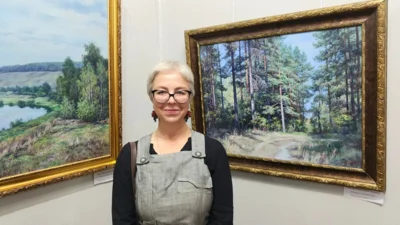 Фото 7. Память орловского художника Виктора Лупачёва почтили выставкой «Времена года»