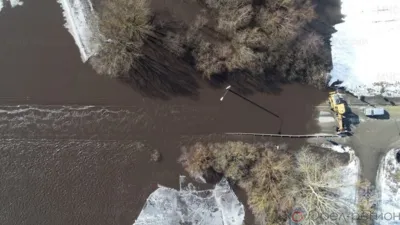 В Орловской области подтопило 13 мостов
