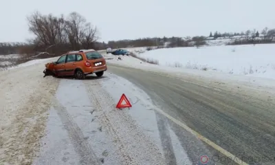 В ДТП на орловской трассе пострадали три человека