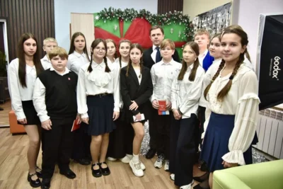 Фото 2. Подарок ливенцам к Новому году