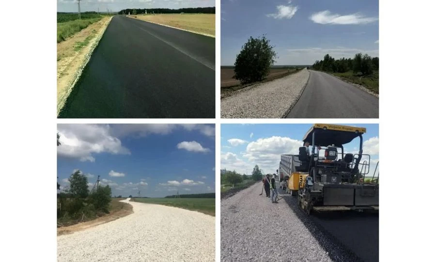 Завершается ремонт участка автодороги «Комаричи — Дмитровск» — Девятино