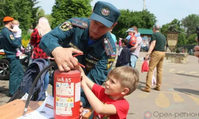 Грамотность, принципиальность, настойчивость - эти качества помогают орловским инспекторам ГПН в борьбе с пожарами