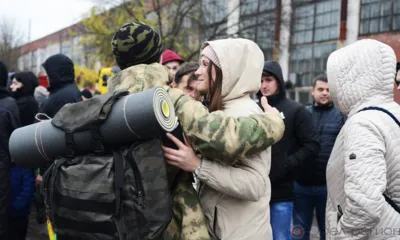 Из Орловской области отправили новую группу мобилизованных