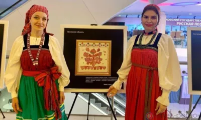 Орловчанки приняли участие в создании Вышитой карты России